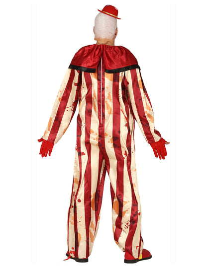 Desivé maskovanie červeného a bieleho klauna