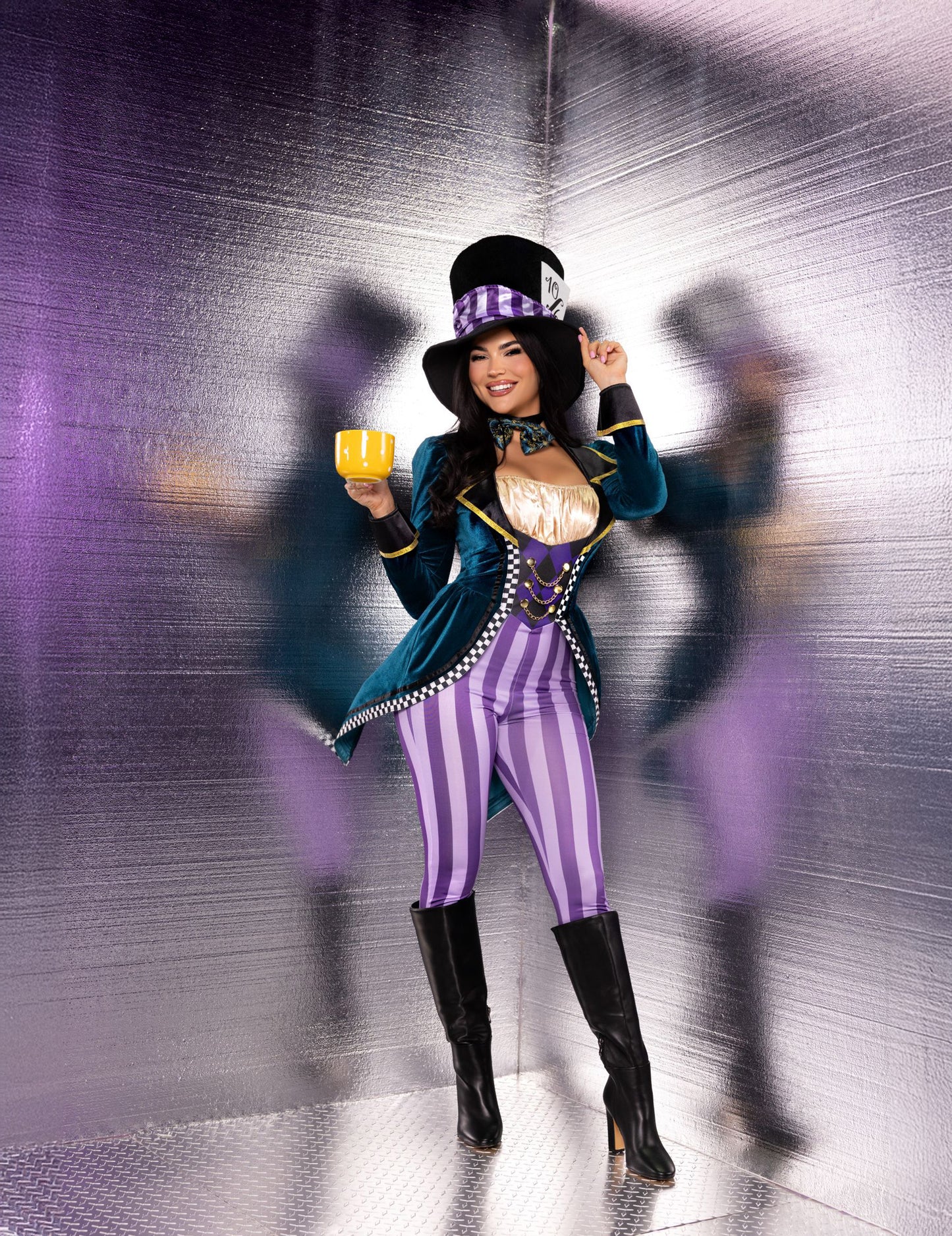 Dámsky sexi kostým Šialeného klobučníka