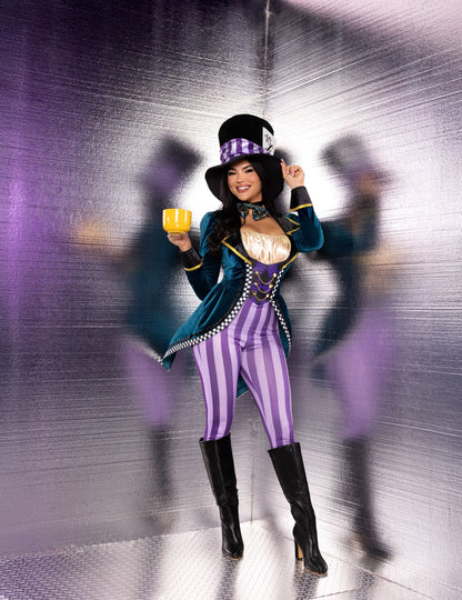 Dámsky sexi kostým Šialeného klobučníka