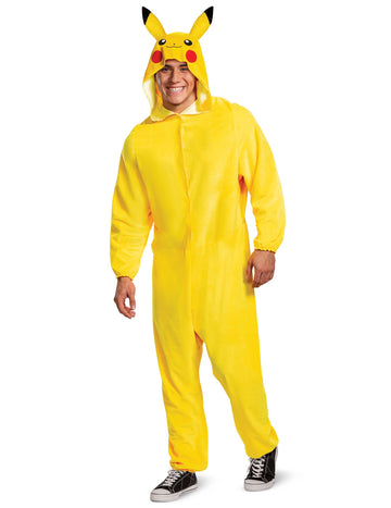 Déguisement Combinaison Pikachu Pokémon adulte