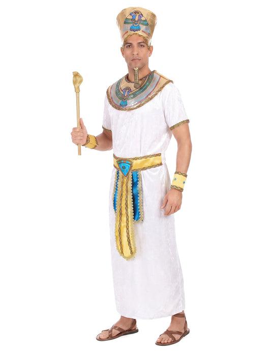Kompletné maskovanie egyptského kráľa