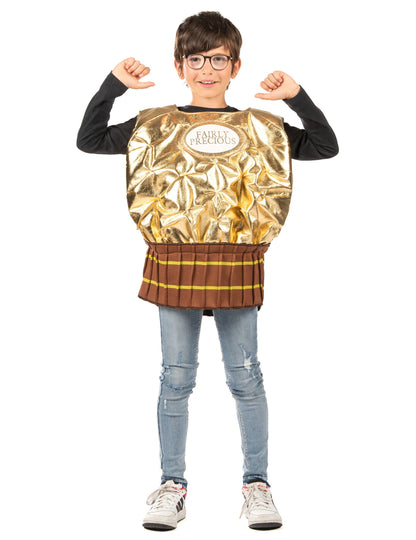 Detský zlatý kostým cukríkov