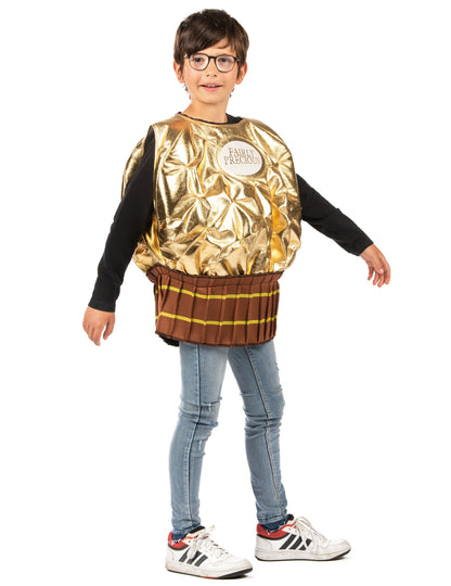 Detský zlatý kostým cukríkov