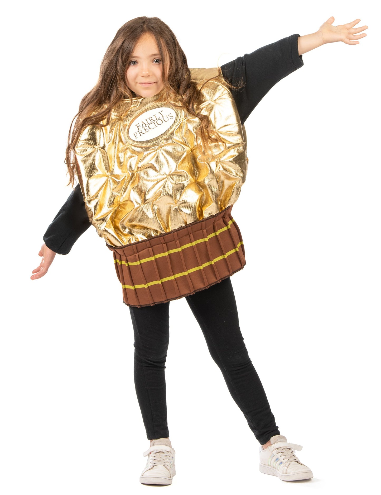 Detský zlatý kostým cukríkov
