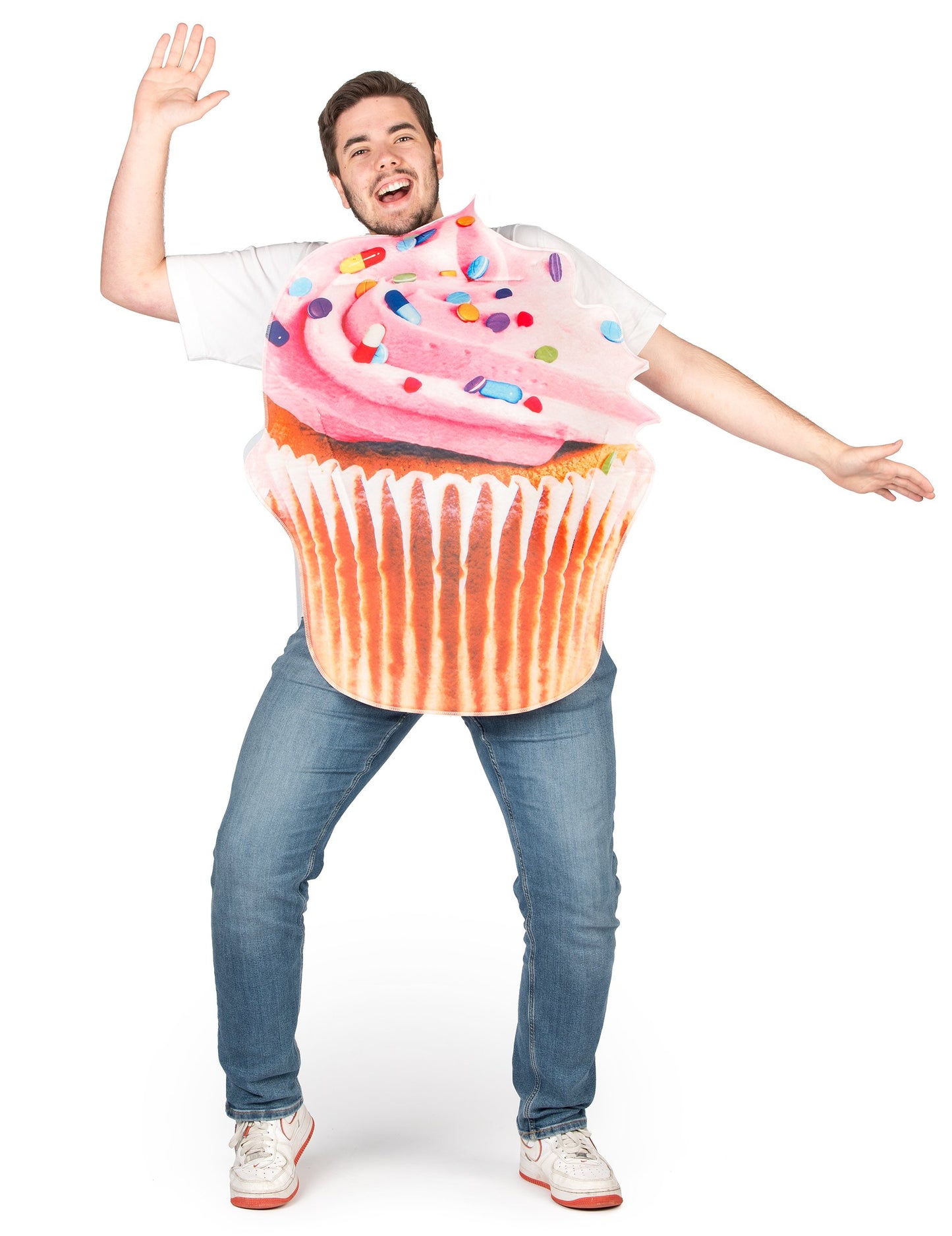 Kostým vitamínových košíčkov pre dospelých