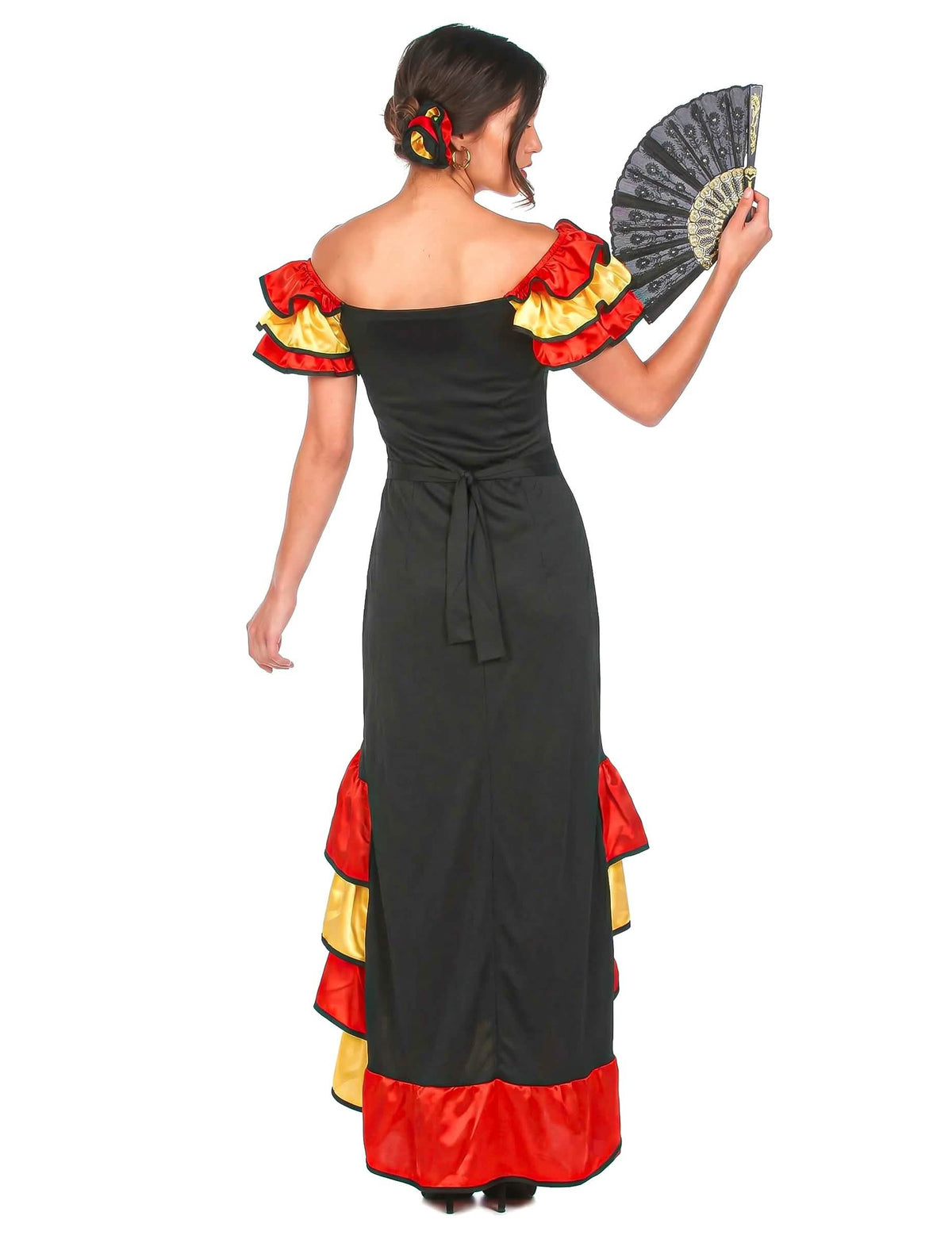 Flamenco žena tanečnica kostým