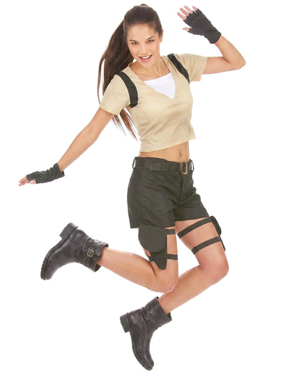 Sexy žena teplý kostým