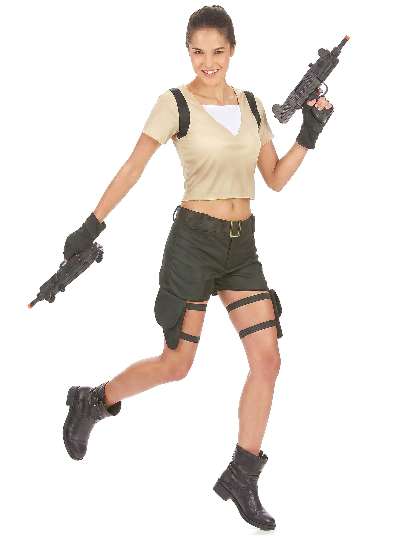 Sexy žena teplý kostým