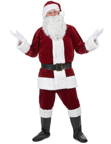 Santa Claus kostým super luxusný dospelý dospelý