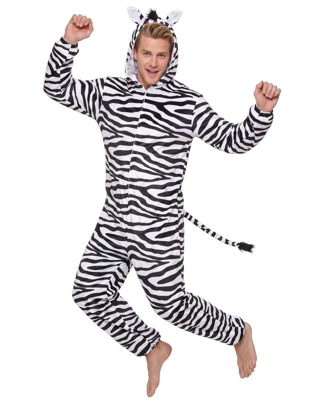 Pánsky kostým zebra