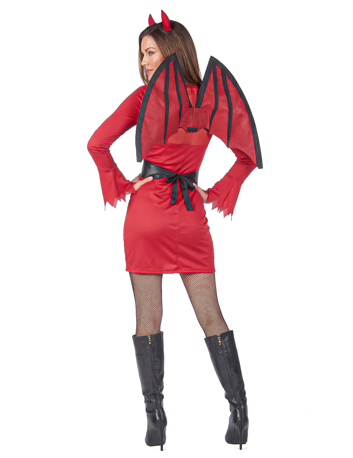 Halloween Red Devil a čierny kostým