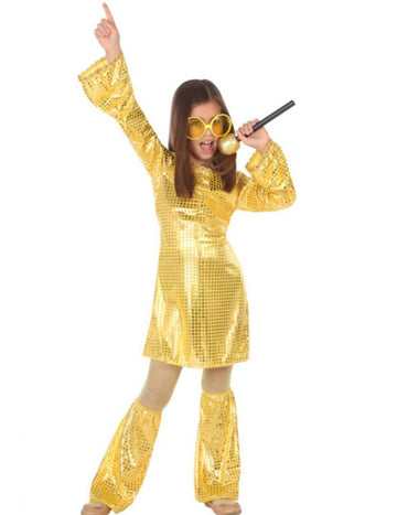 Disco Gold Girl kostým