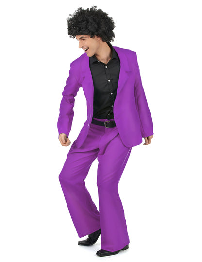 Dospelý fialový disco kostým