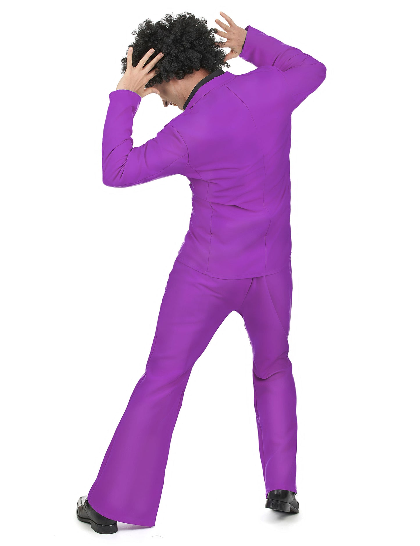 Dospelý fialový disco kostým
