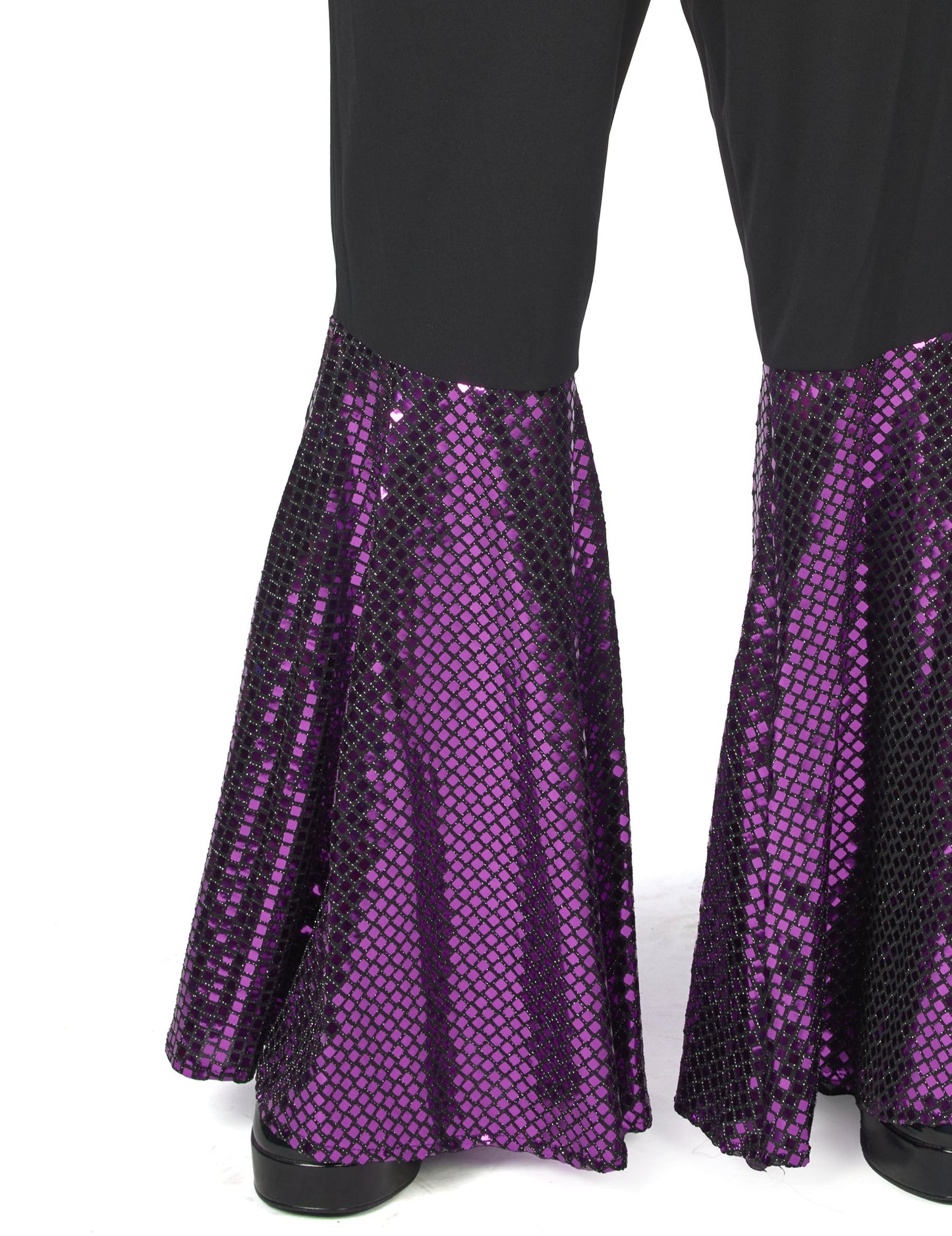 Luxusný fialový disko kostým pre mužov