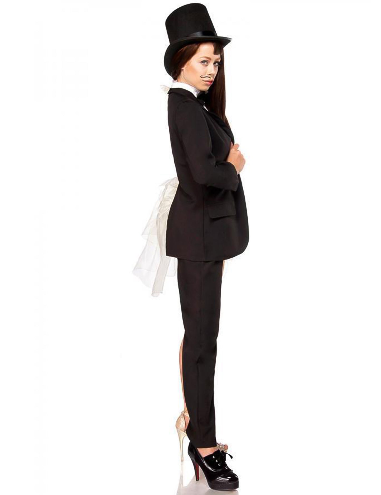 Dvojitá dvojitá hra Dvojitá a biela luxusná maskovanie dospelých