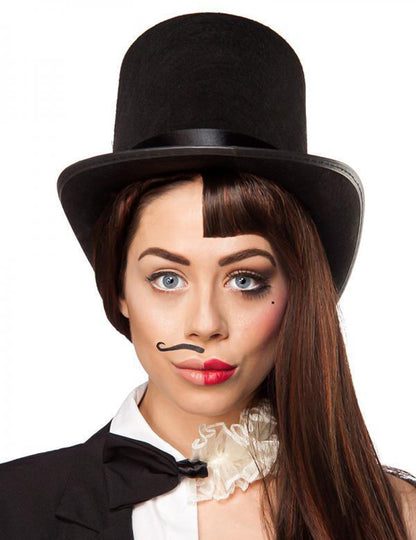 Dvojitá dvojitá hra Dvojitá a biela luxusná maskovanie dospelých