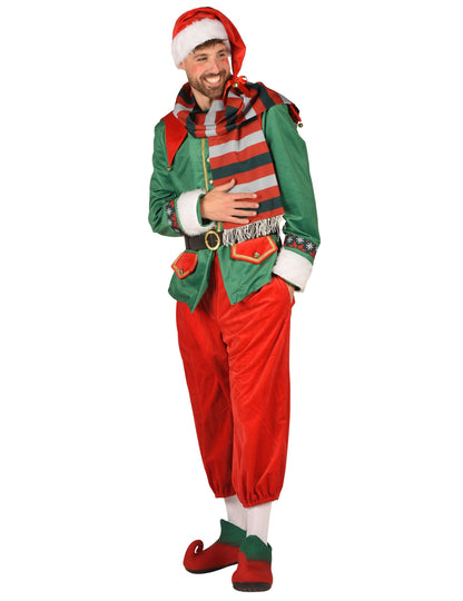 Luxusný vianočný elfský kostým pre mužov
