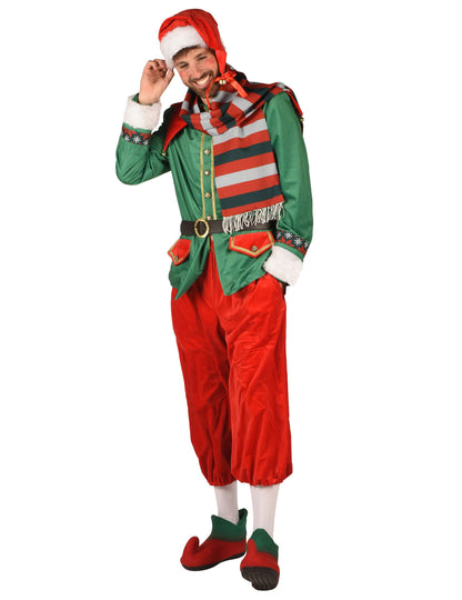 Luxusný vianočný elfský kostým pre mužov