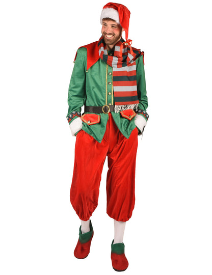 Luxusný vianočný elfský kostým pre mužov