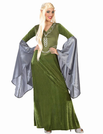 Kostým zo zeleného škriatkov žien