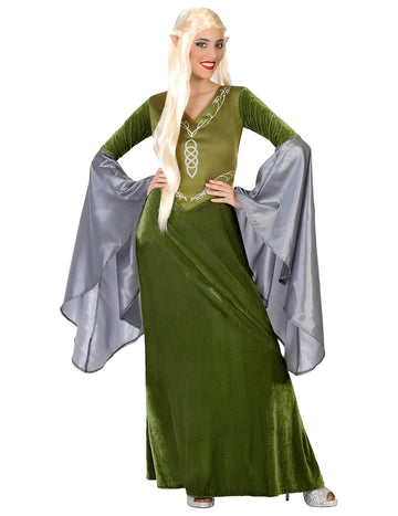 Kostým zo zeleného škriatkov žien