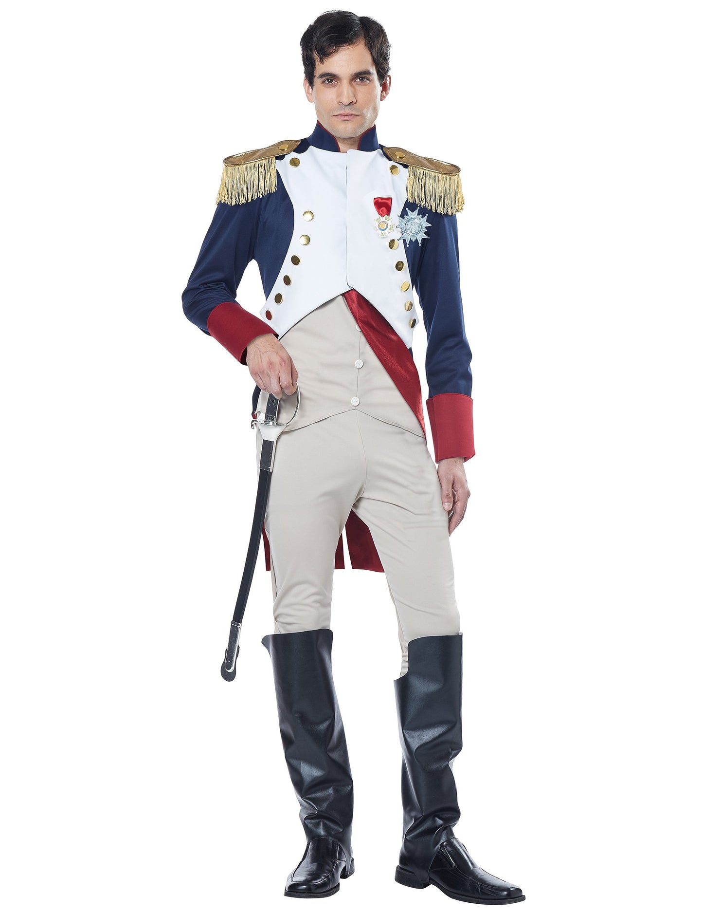 Francúzsky cisár zamaskuje Napoleon luxusný muž