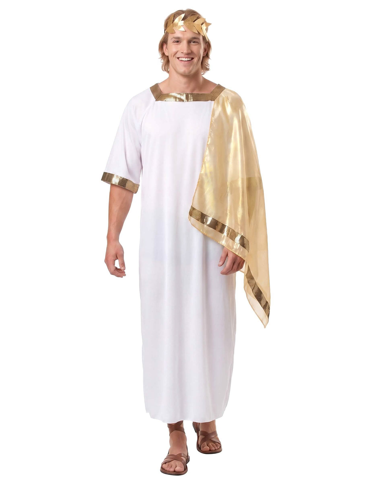 Rímsky cisár kostým Golden Cape Man