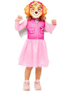 Déguisement et masque Stella Pat'Patrouille pour enfant rose avec ailes