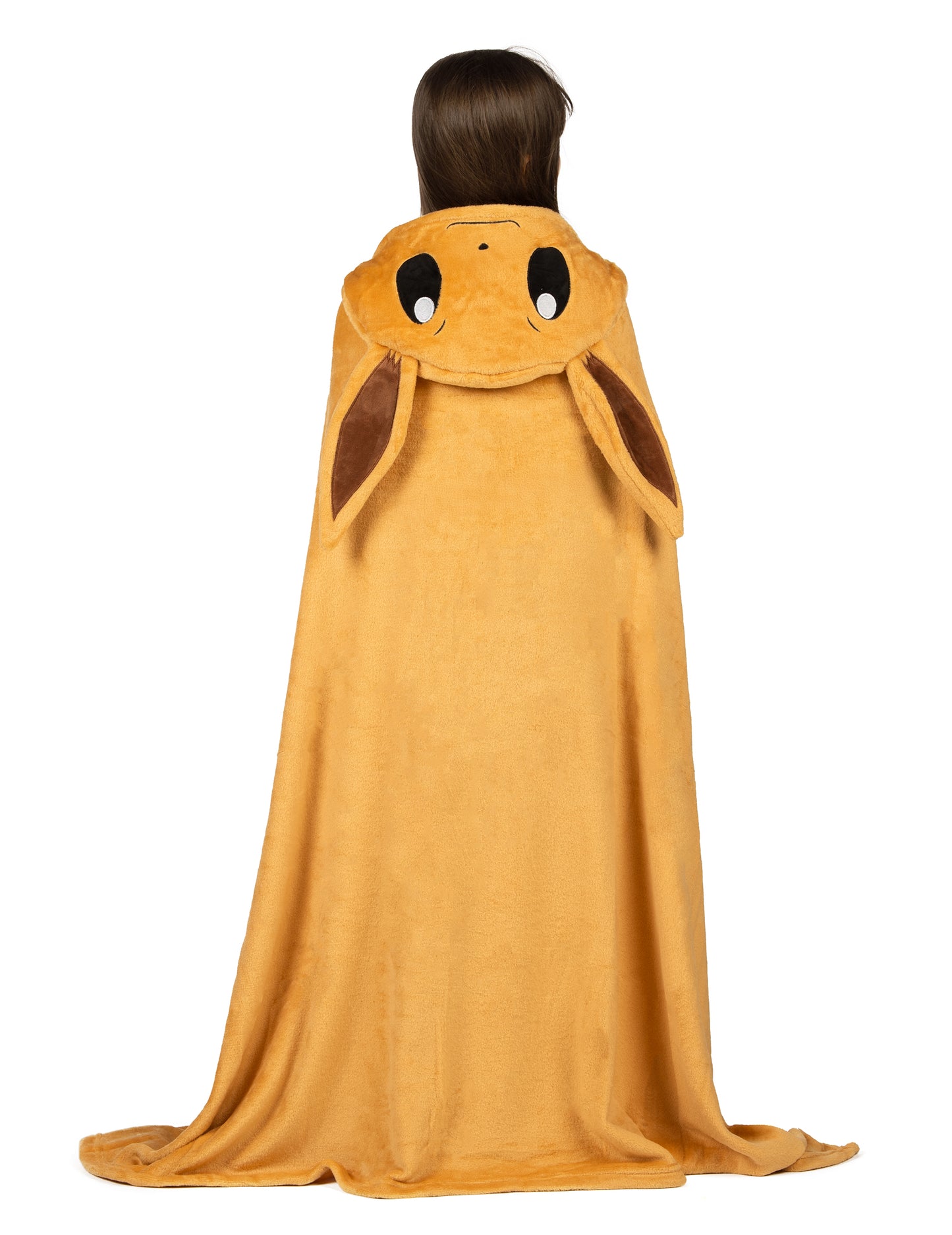 Flísová deka s kapucňou pre deti - kostým Eevee Pokémon™
