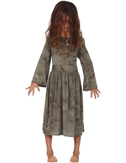 Grey Girl Ghost Costume