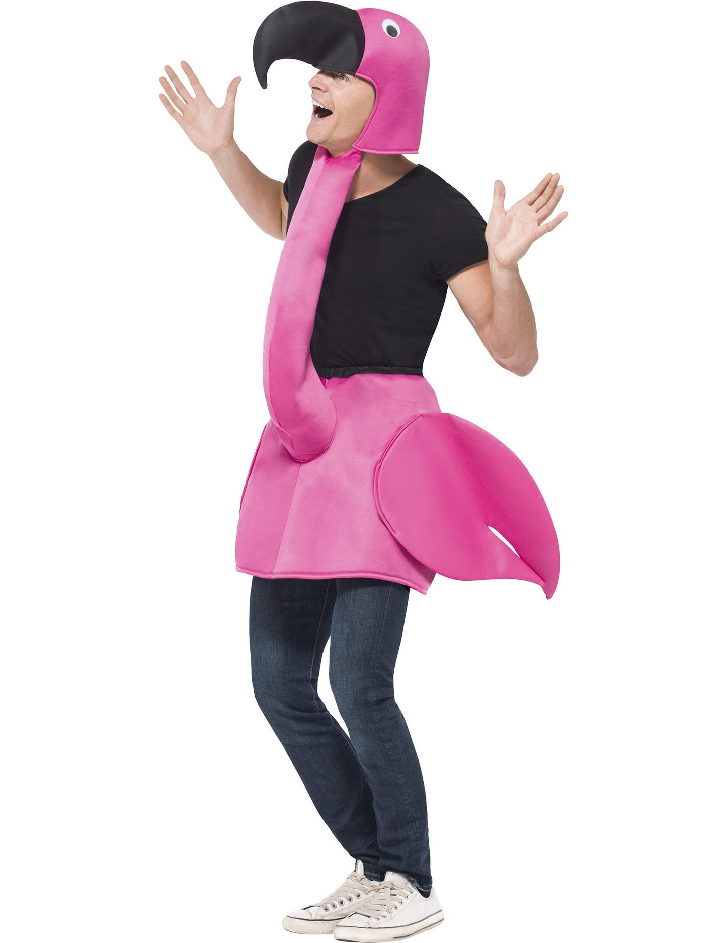 Kostým pre dospelých ružových plameňov