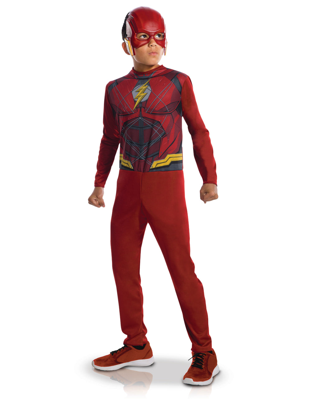 Déguisement classique Flash Justice League pour garçon rouge avec masque