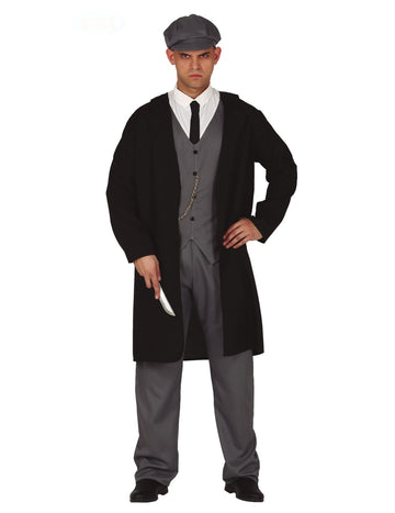 Anglický gangster zamaskovaný