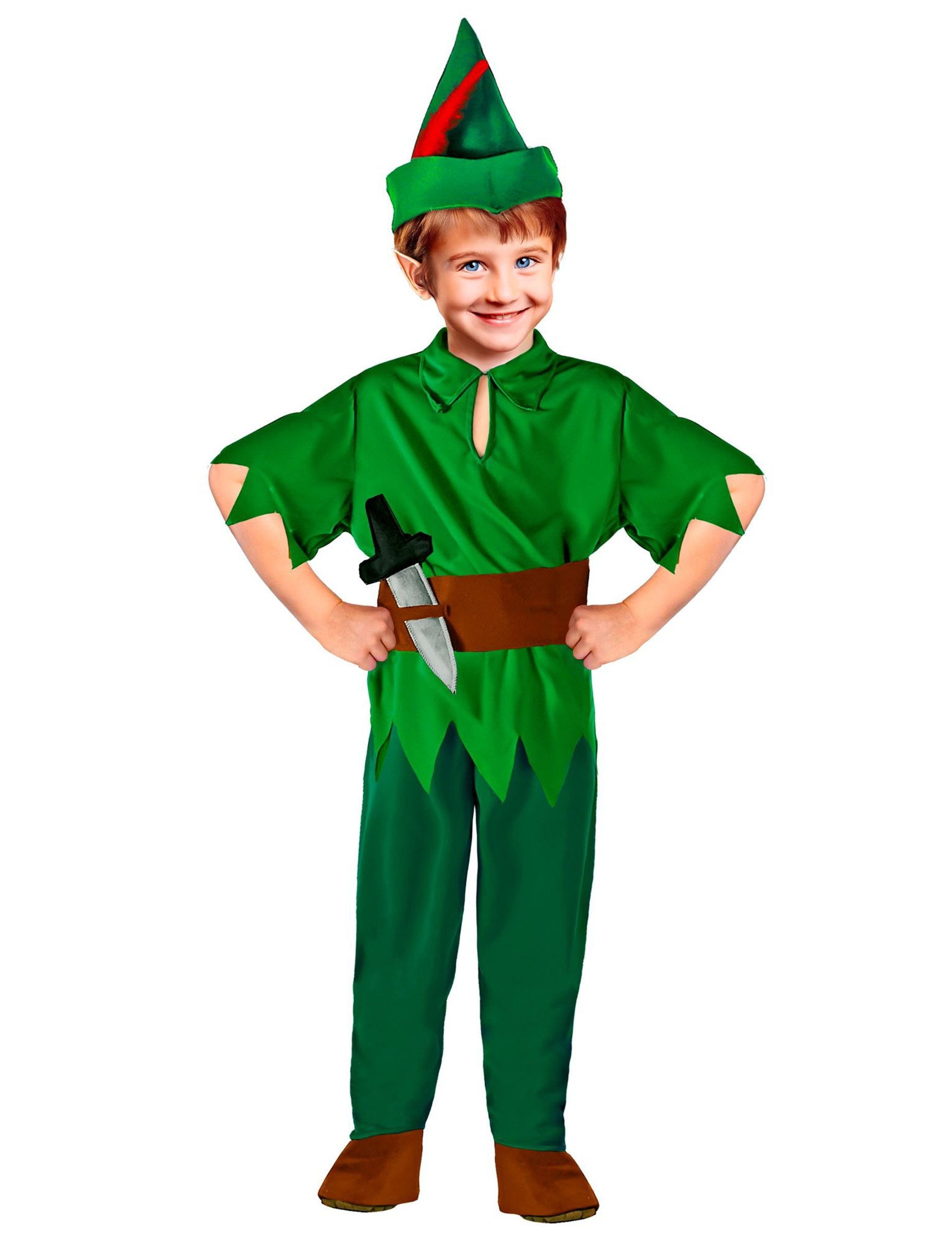 Predný pohľad na kostým z krajiny fantázie pre deti