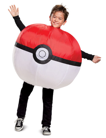 Detský Pokémon Pokéball nafukovací kostým