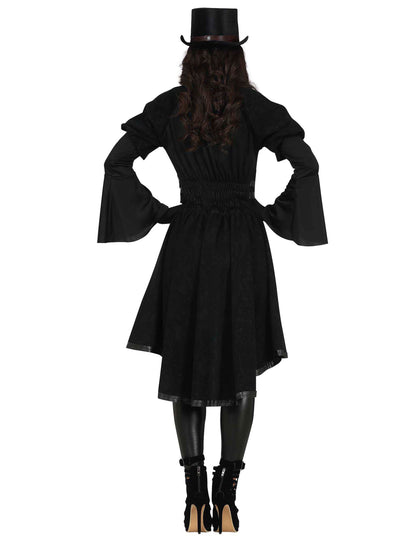 Dámsky čierny gotický kostým