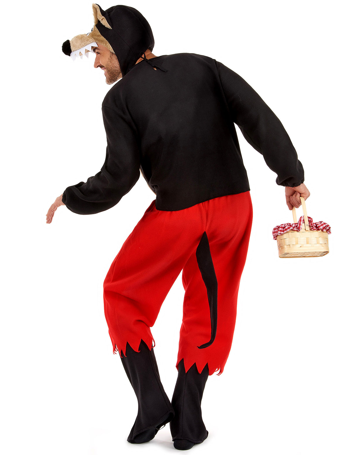 Veľký kostým vlkov pre dospelých