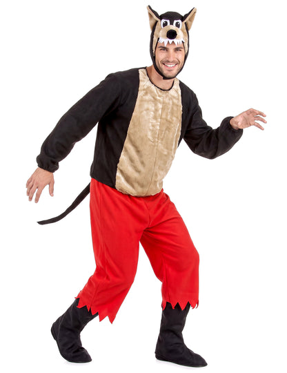 Veľký kostým vlkov pre dospelých