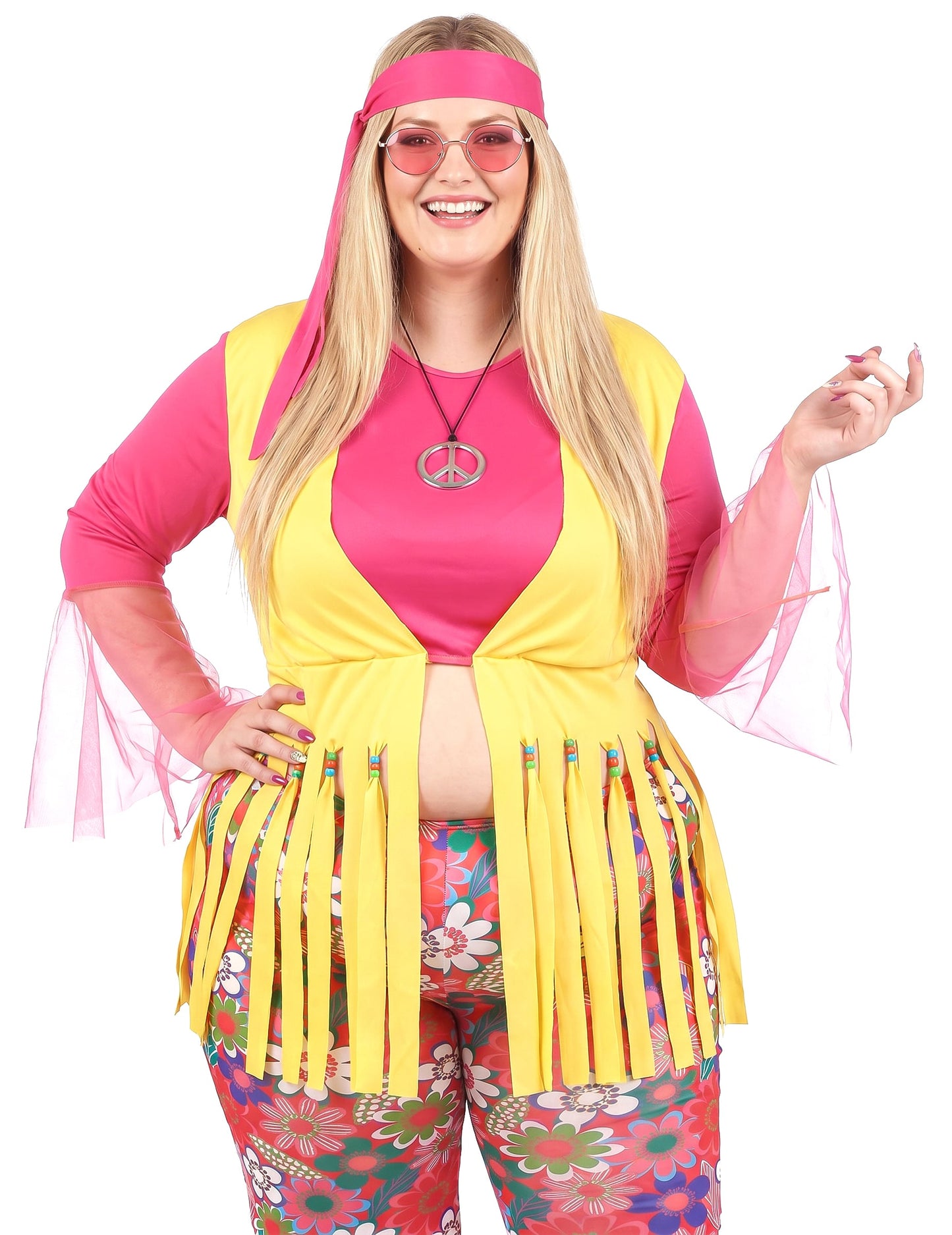 Kostým pre hippie veľkú veľkosť