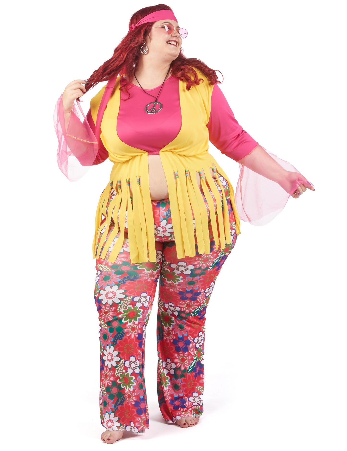 Kostým pre hippie veľkú veľkosť