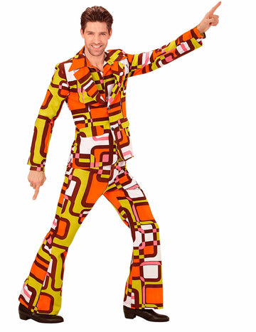 Geometric Groovy 70 Pánsky groovy kostým