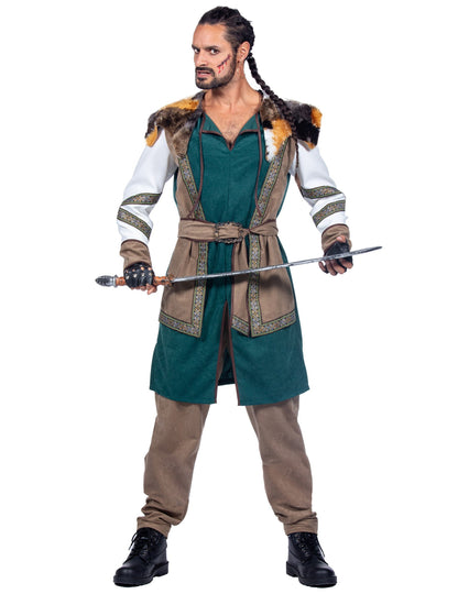 Luxusný kostým vikingského bojovníka pre mužov