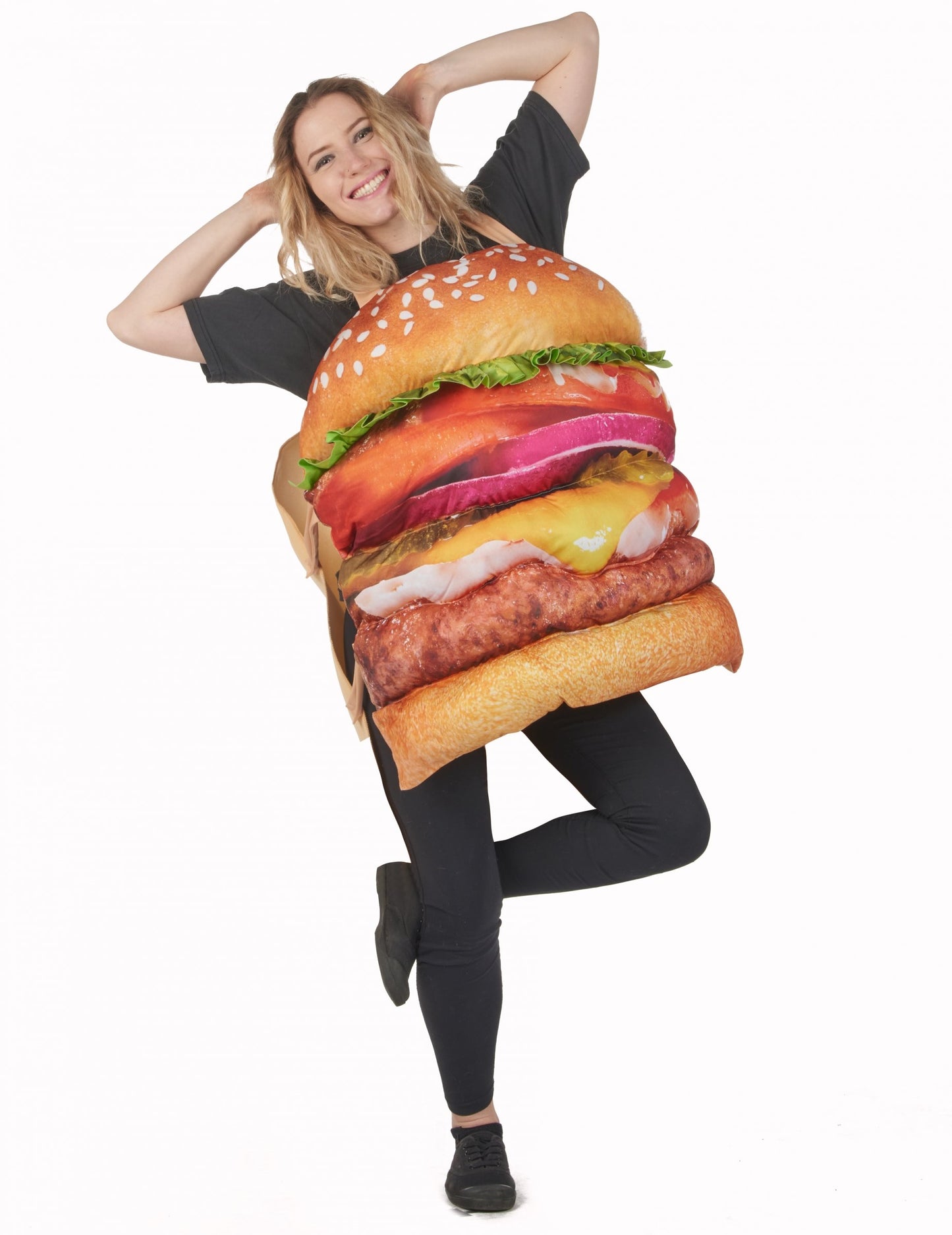 Realistický hamburgerský kostým pre dospelých