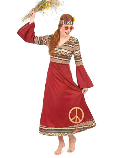 Hippie Bordeaux Dámsky kostým