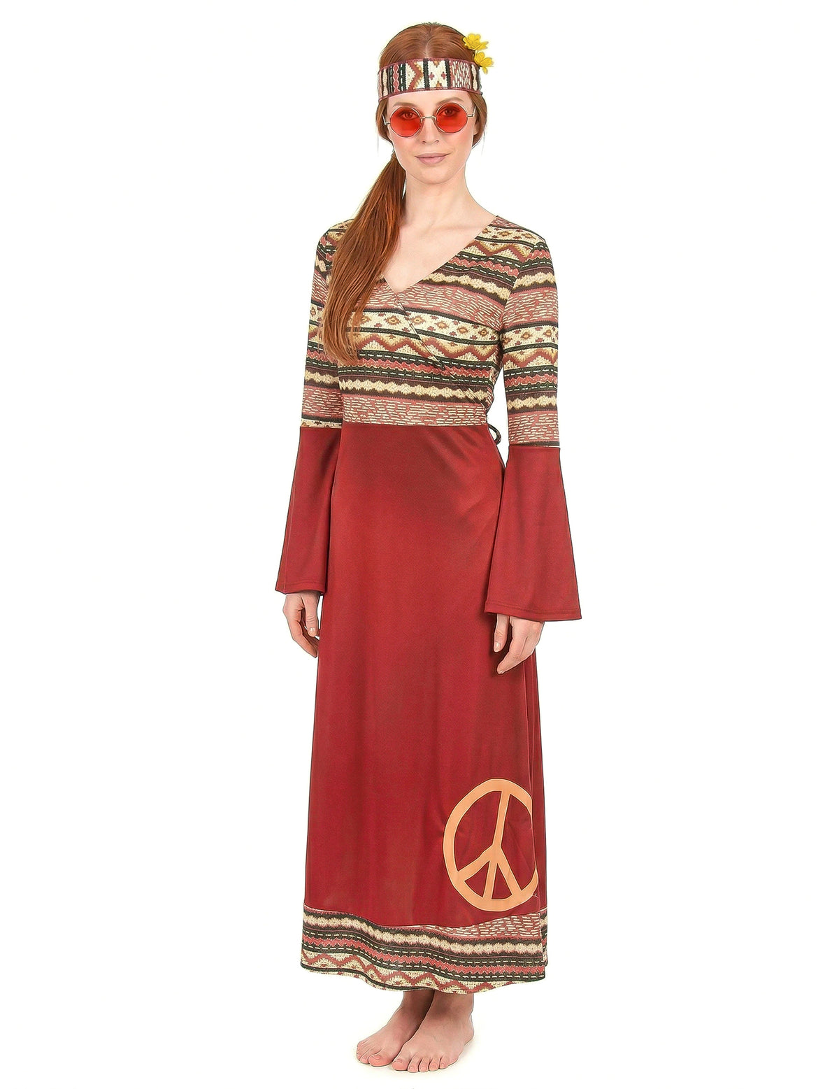 Hippie Bordeaux Dámsky kostým