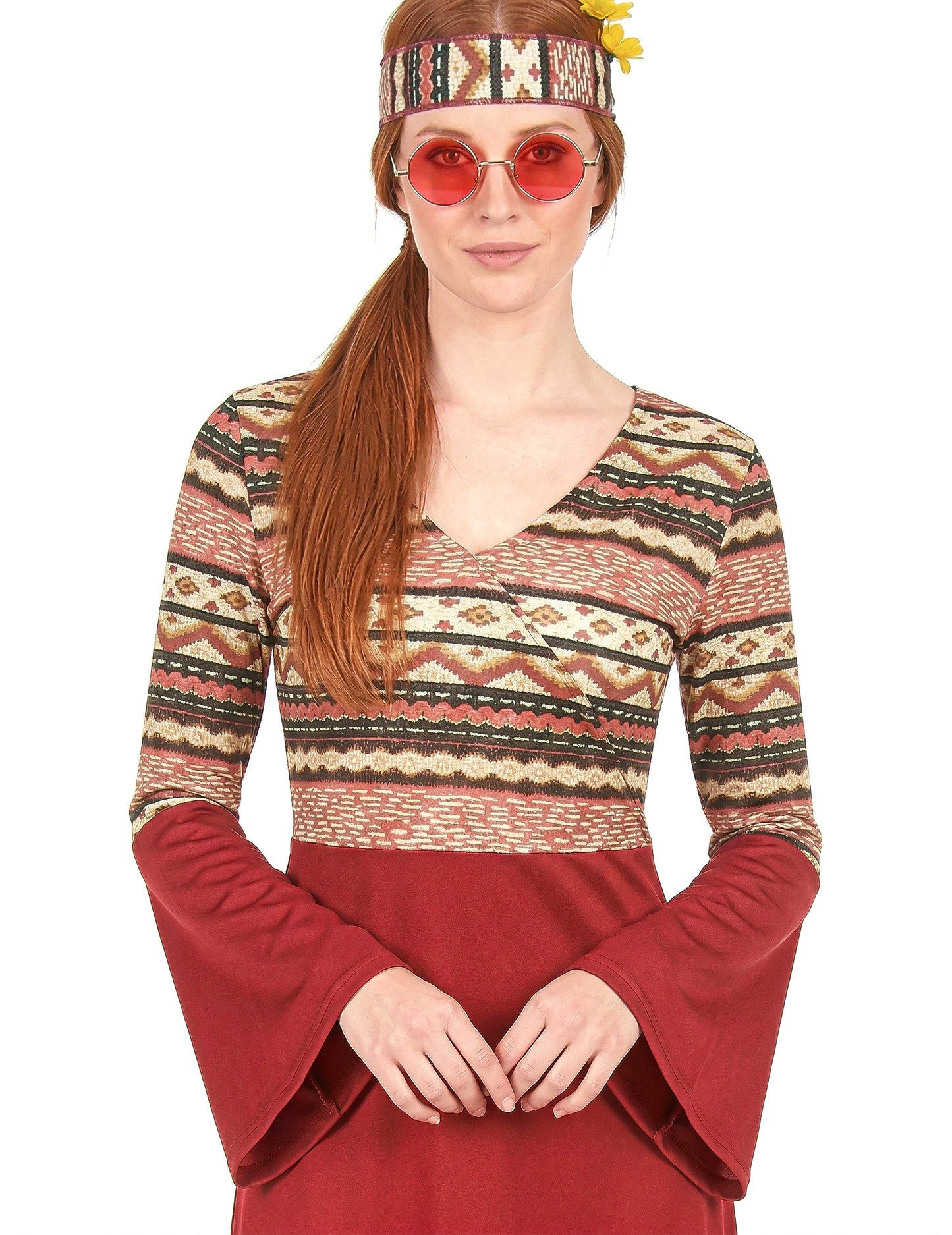 Hippie Bordeaux Dámsky kostým