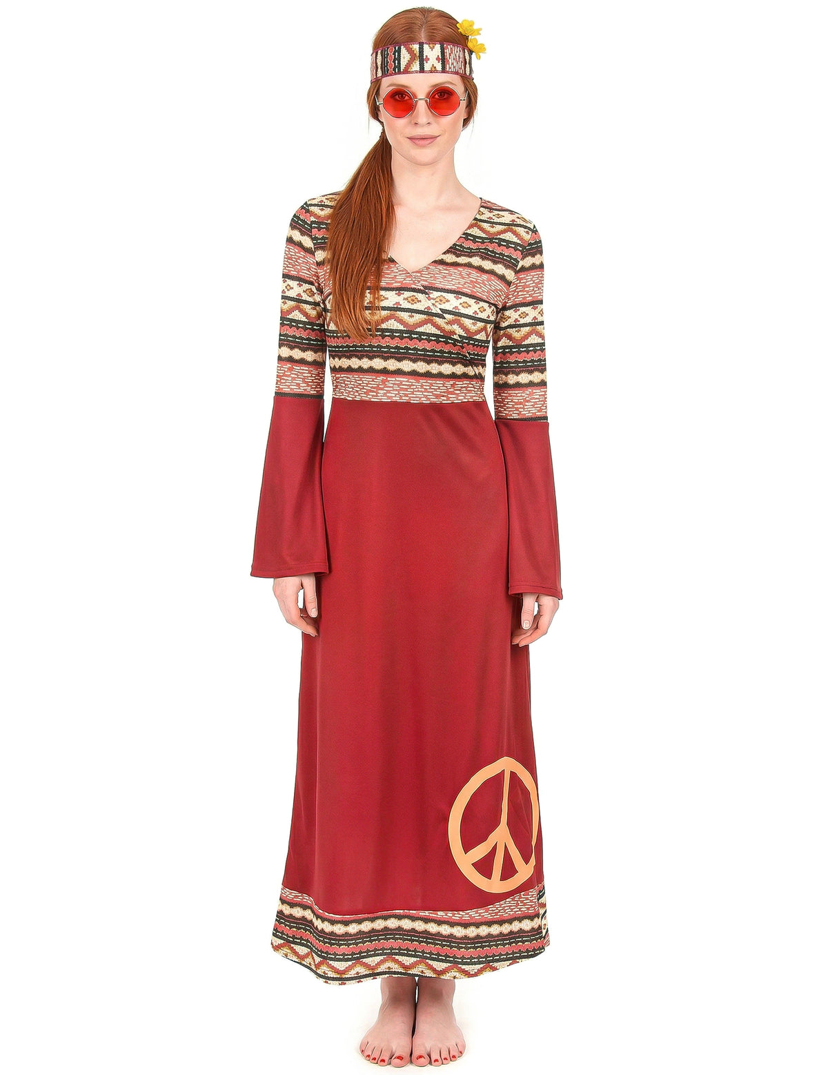 Hippie Bordeaux Dámsky kostým