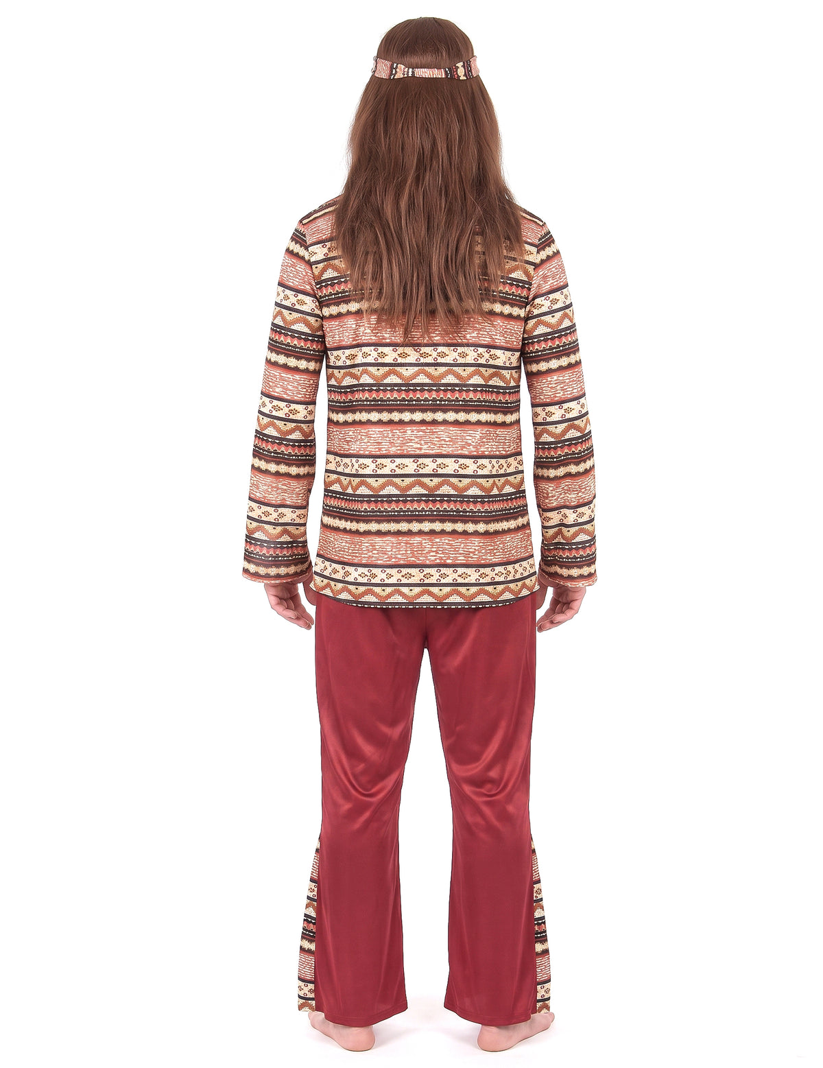 Hippie Bordeaux Pánsky kostým