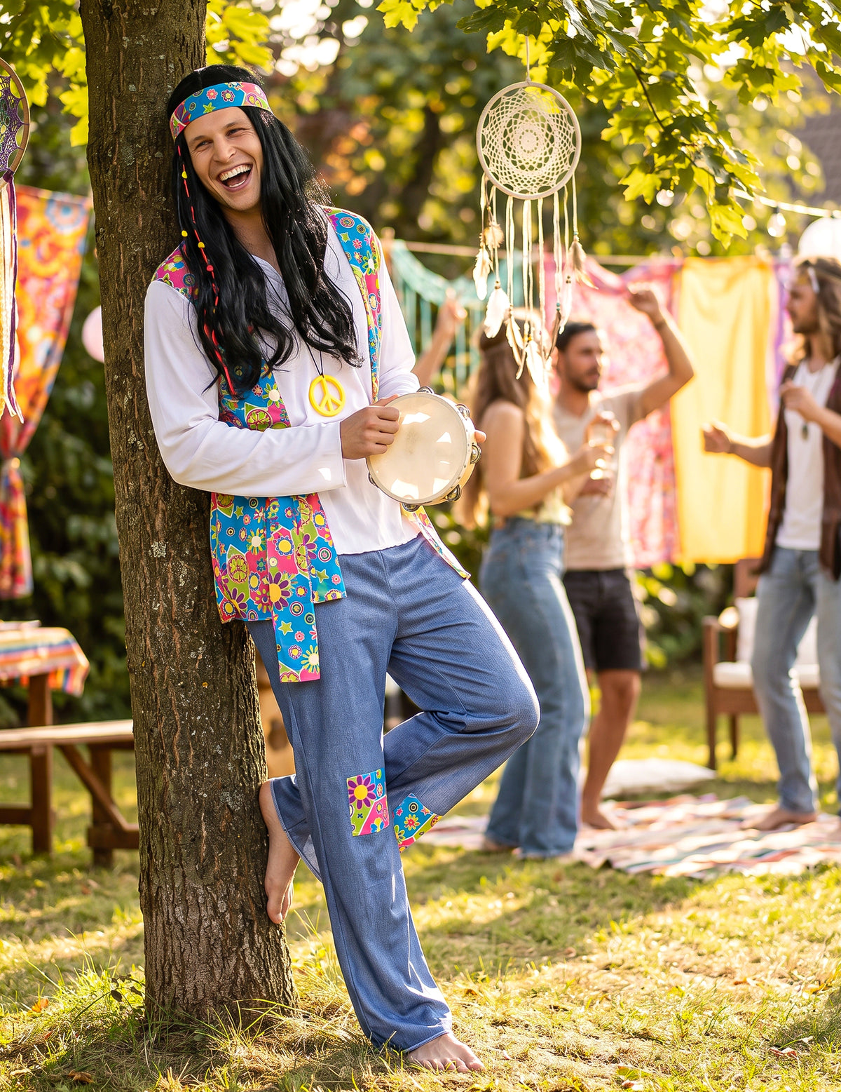 Hippie hippie comption Jean Man